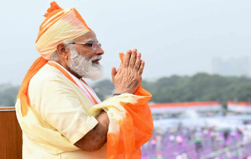 स्वतंत्रता दिवस 2020 : विश्व के लिये आत्मनिर्भर भारत जरूरी - प्रधानमंत्री नरेंद्र मोदी। 
